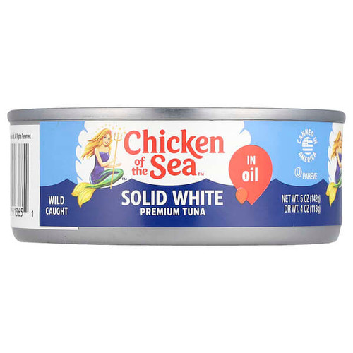 <img alt="3 PACK of Chicken of the Sea, Solid White Premium Tuna in Oil, 5 oz (142 g)" title="3 PACK of Chicken of the Sea, Solid White Premium Tuna in Oil, 5 oz (142 g),048000013651"