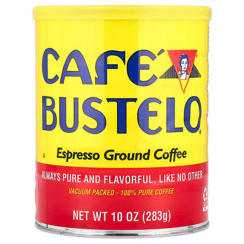 <img alt="Cafe Bustelo, Espresso Ground Coffee, 10 oz (283 g)" title="Cafe Bustelo, Espresso Ground Coffee, 10 oz (283 g),074471000500"