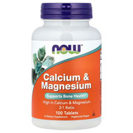 <img alt="Now Foods, Calcium & Magnesium, 100 Tablets" title="Now Foods, Calcium & Magnesium, 100 Tablets,733739012708"