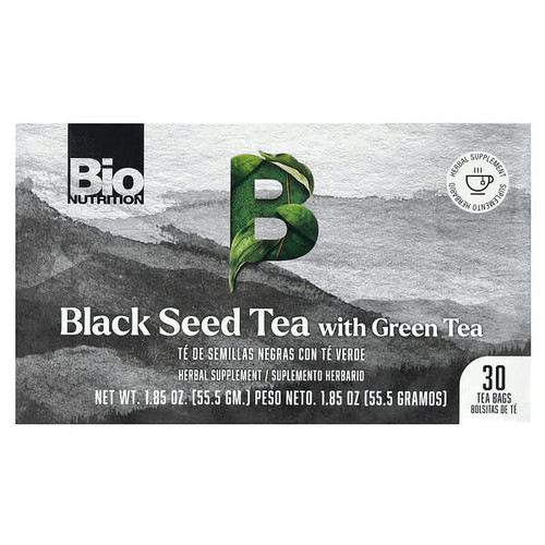 <img alt="Bio Nutrition, Black Seed Tea with Green Tea, 30 Tea Bags, 1.85 oz (55.5 g)" title="Bio Nutrition, Black Seed Tea with Green Tea, 30 Tea Bags, 1.85 oz (55.5 g),854936003860"