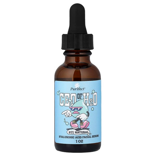 <img alt="Purifect, CEO of H2O, Hyaluronic Acid Facial Serum, 1 fl oz (30 ml)" title="Purifect, CEO of H2O, Hyaluronic Acid Facial Serum, 1 fl oz (30 ml),810100470067"