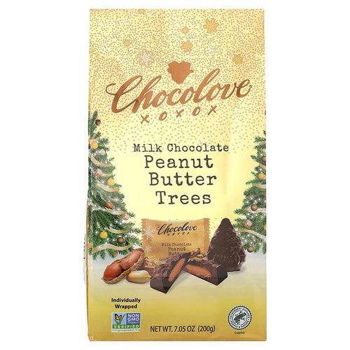 <img alt="Chocolove, Milk Chocolate Peanut Butter Trees, 7.05 oz (200 g)" title="Chocolove, Milk Chocolate Peanut Butter Trees, 7.05 oz (200 g),716270075456"