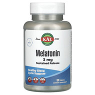 <img alt="KAL, Melatonin, Sustained Release, 120 Tablets" title="KAL, Melatonin, Sustained Release, 120 Tablets,021245750123"