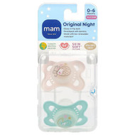 <img alt="MAM, Original Night, Pacifier, 0-6 Months, 2 Count" title="MAM, Original Night, Pacifier, 0-6 Months, 2 Count,845296011947"