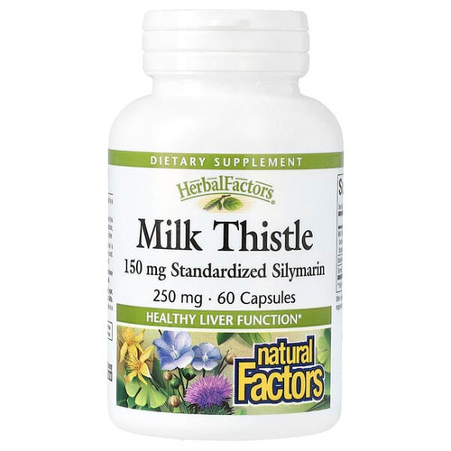 <img alt="Natural Factors, Herbal Factors, Milk Thistle, 250 mg, 60 Capsules" title="Natural Factors, Herbal Factors, Milk Thistle, 250 mg, 60 Capsules,068958041803"