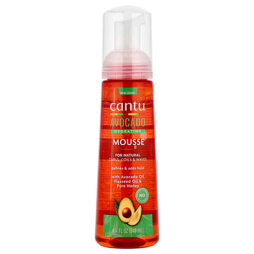 <img alt="Cantu, Avocado Hydrating Mousse, For Natural Curls, Coils & Waves, 8.4 fl oz (248 ml)" title="Cantu, Avocado Hydrating Mousse, For Natural Curls, Coils & Waves, 8.4 fl oz (248 ml),810006942460"