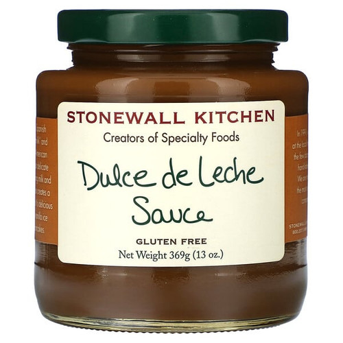 <img alt="Stonewall Kitchen, Dulce de Leche Sauce, 13 oz (369 g)" title="Stonewall Kitchen, Dulce de Leche Sauce, 13 oz (369 g),711381309209"