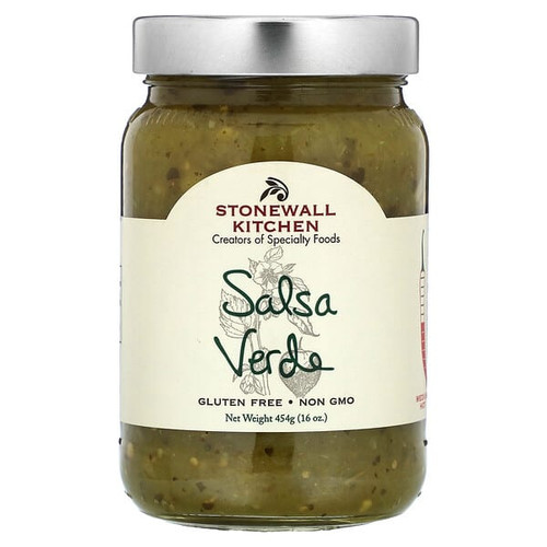 <img alt="Stonewall Kitchen, Salsa Verde, Medium Hot , 16 oz (454 g)" title="Stonewall Kitchen, Salsa Verde, Medium Hot , 16 oz (454 g),711381034408"
