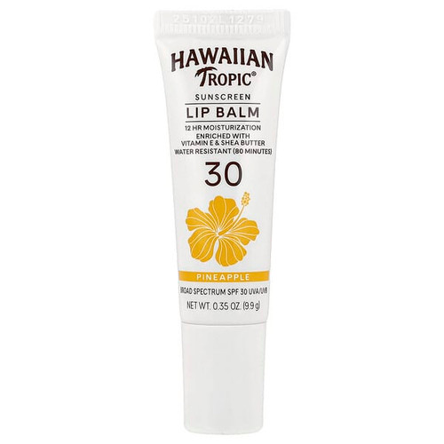 <img alt="Hawaiian Tropic, Sunscreen Lip Balm, SPF 30, Pineapple, 0.35 oz (9.9 g)" title="Hawaiian Tropic, Sunscreen Lip Balm, SPF 30, Pineapple, 0.35 oz (9.9 g),075486142957"