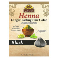 <img alt="Okay Pure Naturals, Henna, Longer-Lasting Hair Color, Black , 2 oz (56.7 g)" title="Okay Pure Naturals, Henna, Longer-Lasting Hair Color, Black , 2 oz (56.7 g),815166020676"