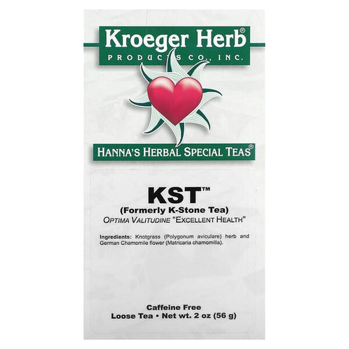 <img alt="Kroeger Herb Co, Hannas Herbal Special Teas, KST, Caffeine Free, 2 oz (56 g)" title="Kroeger Herb Co, Hannas Herbal Special Teas, KST, Caffeine Free, 2 oz (56 g),696916556009"