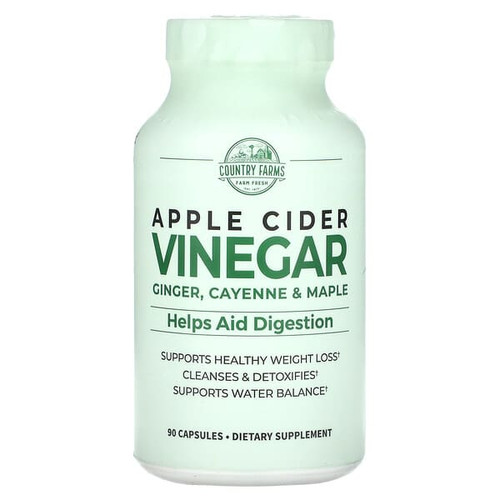 <img alt="Country Farms, Apple Cider Vinegar, Ginger, Cayenne & Maple, 90 Capsules" title="Country Farms, Apple Cider Vinegar, Ginger, Cayenne & Maple, 90 Capsules,035046098780"