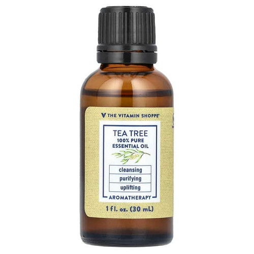 <img alt="The Vitamin Shoppe, 100% Pure Essential Oil, Tea Tree, 1 fl oz (30 ml)" title="The Vitamin Shoppe, 100% Pure Essential Oil, Tea Tree, 1 fl oz (30 ml),766536039579"