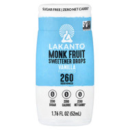 <img alt="Lakanto, Monkfruit Sweetener Drops, Vanilla, 1.76 fl oz (52 ml)" title="Lakanto, Monkfruit Sweetener Drops, Vanilla, 1.76 fl oz (52 ml),843076000495"