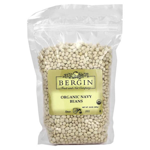 <img alt="Bergin Fruit and Nut Company, Organic Navy Beans, 20 oz (568 g)" title="Bergin Fruit and Nut Company, Organic Navy Beans, 20 oz (568 g),020526079403"