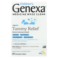 <img alt="Genexa, Childrens Tummy Relief, Ages 2-11, Organic Berry & Vanilla, 30 Chewable Tablets" title="Genexa, Childrens Tummy Relief, Ages 2-11, Organic Berry & Vanilla, 30 Chewable Tablets,857630006694"