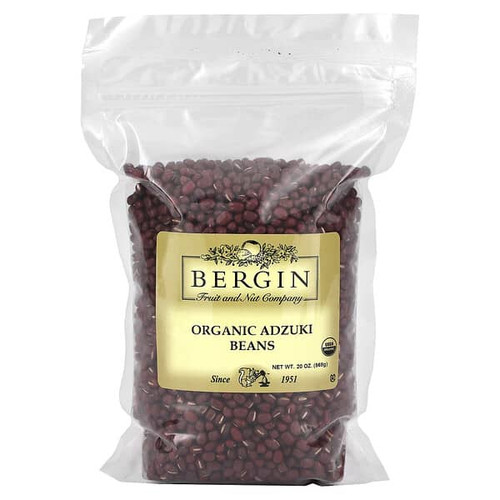 <img alt="Bergin Fruit and Nut Company, Organic Adzuki Beans, 20 oz (568 g)" title="Bergin Fruit and Nut Company, Organic Adzuki Beans, 20 oz (568 g),020526079410"