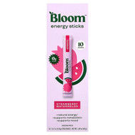 <img alt="Bloom, Energy Sticks, Strawberry Watermelon, 10 Stick Packs, 0.17 oz (4.8 g) Each" title="Bloom, Energy Sticks, Strawberry Watermelon, 10 Stick Packs, 0.17 oz (4.8 g) Each,810137461793"