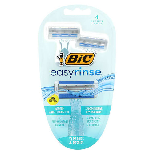 <img alt="BIC, EasyRinse, Womens Disposable Razors, 2 Razors" title="BIC, EasyRinse, Womens Disposable Razors, 2 Razors,070330749061"