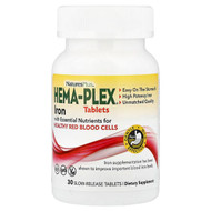 <img alt="NaturesPlus, Hema-Plex, Iron with Essential Nutrients for Healthy Red Blood Cells, 30 Slow Release Tablets" title="NaturesPlus, Hema-Plex, Iron with Essential Nutrients for Healthy Red Blood Cells, 30 Slow Release Tablets,097467037601"