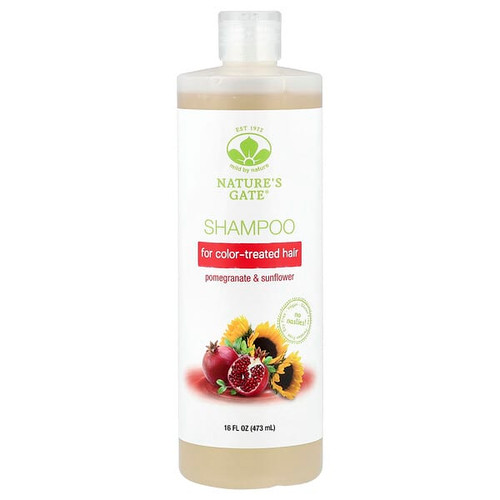 <img alt="Mild By Nature, (Natures Gate), Pomegranate & Sunflower Shampoo for Color-Treated Hair, 16 fl oz (473 ml)" title="Mild By Nature, (Natures Gate), Pomegranate & Sunflower Shampoo for Color-Treated Hair, 16 fl oz (473 ml),898220022519"