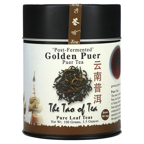 <img alt="The Tao of Tea, Puer Tea, Golden Puer, 3.5 oz (100 g)" title="The Tao of Tea, Puer Tea, Golden Puer, 3.5 oz (100 g),689951610003"
