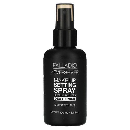 <img alt="Palladio, 4Ever + Ever, Makeup Setting Spray, Long-Lasting Dewy Finish, 3.4 fl oz (100 ml)" title="Palladio, 4Ever + Ever, Makeup Setting Spray, Long-Lasting Dewy Finish, 3.4 fl oz (100 ml),024057221720"