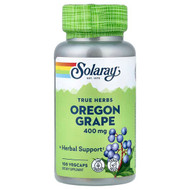 <img alt="Solaray, True Herbs, Oregon Grape, 400 mg, 100 VegCaps" title="Solaray, True Herbs, Oregon Grape, 400 mg, 100 VegCaps,076280014150"