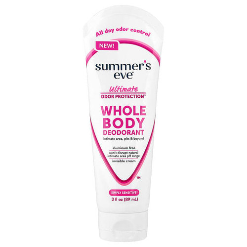 <img alt="Summers Eve, Ultimate Odor Protection, Whole Body Deodorant, Simply Sensitive, 3 fl oz (89 ml)" title="Summers Eve, Ultimate Odor Protection, Whole Body Deodorant, Simply Sensitive, 3 fl oz (89 ml),041608003291"