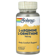 <img alt="Solaray, L-Arginine L-Ornithine, 50 VegCaps" title="Solaray, L-Arginine L-Ornithine, 50 VegCaps,076280048803"