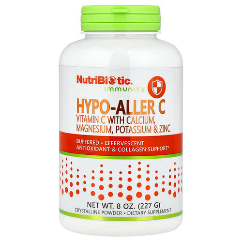 <img alt="NutriBiotic, Immunity, Hypo-Aller C, Vitamin C with Calcium, Magnesium, Potassium & Zinc, 8 oz (227 g)" title="NutriBiotic, Immunity, Hypo-Aller C, Vitamin C with Calcium, Magnesium, Potassium & Zinc, 8 oz (227 g),728177005009"