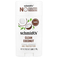 <img alt="Schmidts, Deodorant, Clean Coconut, 2.65 oz (75 g)" title="Schmidts, Deodorant, Clean Coconut, 2.65 oz (75 g),022400009063"