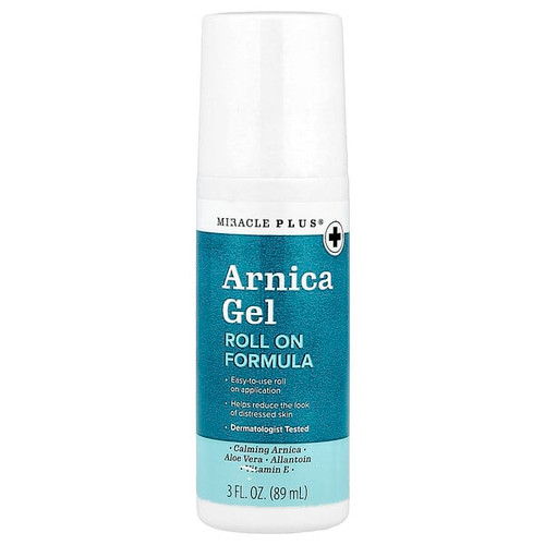 <img alt="Miracle Plus, Arnica Gel, Roll on Formula, 3 fl oz (89 ml)" title="Miracle Plus, Arnica Gel, Roll on Formula, 3 fl oz (89 ml),810141910737"