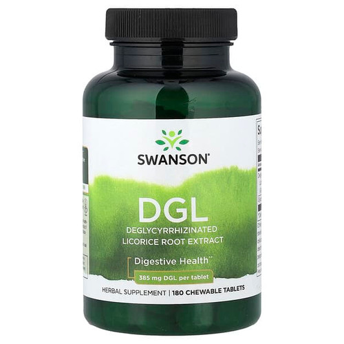 <img alt="Swanson Vitamins, DGL, 180 Chewable Tablets" title="Swanson Vitamins, DGL, 180 Chewable Tablets,087614141541"