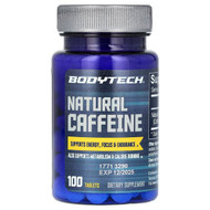 <img alt="BodyTech, Natural Caffeine, 200 mg , 100 Tablets" title="BodyTech, Natural Caffeine, 200 mg , 100 Tablets,766536038015"