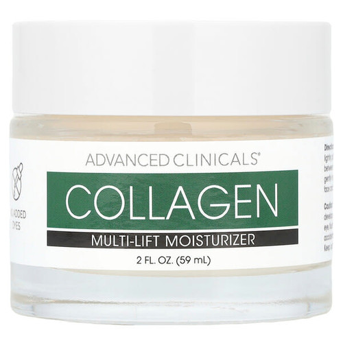 <img alt="Advanced Clinicals, Collagen, Multi-Lift Moisturizer, 2 fl oz (59 ml)" title="Advanced Clinicals, Collagen, Multi-Lift Moisturizer, 2 fl oz (59 ml),810400035393"