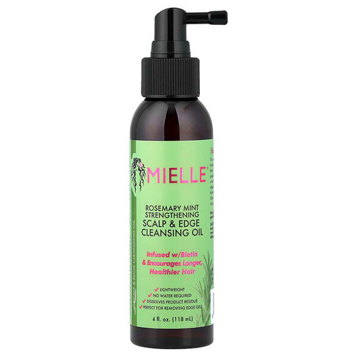 <img alt="Mielle, Strengthening Scalp & Edge Cleansing Oil, Rosemary Mint, 4 fl oz (118 ml)" title="Mielle, Strengthening Scalp & Edge Cleansing Oil, Rosemary Mint, 4 fl oz (118 ml),850035582930"