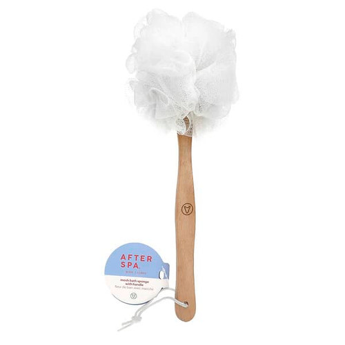<img alt="AfterSpa, Mesh Bath Sponge with Handle, 1 Sponge" title="AfterSpa, Mesh Bath Sponge with Handle, 1 Sponge,741021003402"