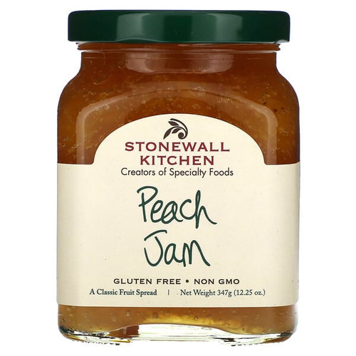 <img alt="Stonewall Kitchen, Peach Jam, 12.25 oz (347 g)" title="Stonewall Kitchen, Peach Jam, 12.25 oz (347 g),711381309025"