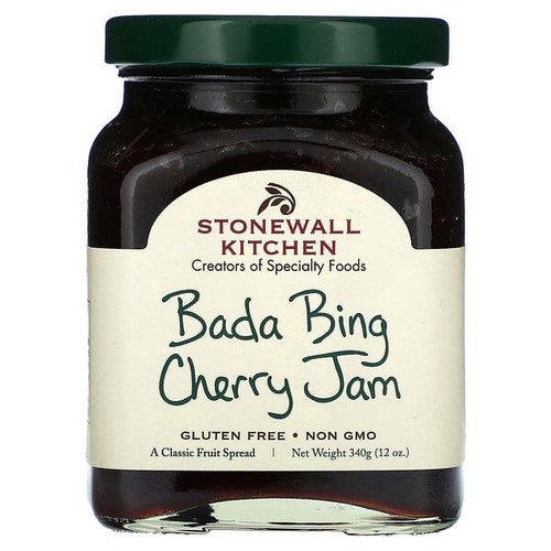 <img alt="Stonewall Kitchen, Bada Bing Cherry Jam, 12 oz (340 g)" title="Stonewall Kitchen, Bada Bing Cherry Jam, 12 oz (340 g),711381335369"