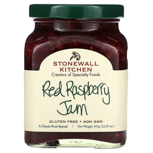 <img alt="Stonewall Kitchen, Red Raspberry Jam, 12.25 oz (347 g)" title="Stonewall Kitchen, Red Raspberry Jam, 12.25 oz (347 g),711381000656"