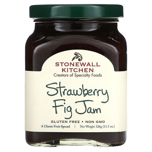 <img alt="Stonewall Kitchen, Strawberry Fig Jam, 11.5 oz (326 g)" title="Stonewall Kitchen, Strawberry Fig Jam, 11.5 oz (326 g),711381342497"