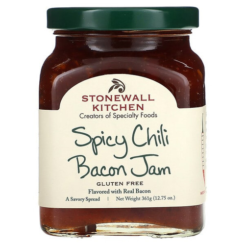 <img alt="Stonewall Kitchen, Spicy Chili Bacon Jam, Medium, 12.75 oz (361 g)" title="Stonewall Kitchen, Spicy Chili Bacon Jam, Medium, 12.75 oz (361 g),711381327609"