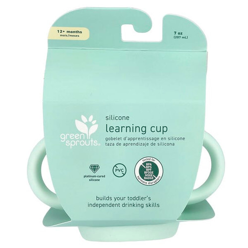 <img alt="Green Sprouts, Silicone Learning Cup, 12+ Months, Light Sage, 7 oz (207 ml)" title="Green Sprouts, Silicone Learning Cup, 12+ Months, Light Sage, 7 oz (207 ml),715418201603"