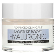 <img alt="Advanced Clinicals, Moisture Boost Hyaluronic, Extra Dry Skin Gel Cream , 2 fl. oz. (59 ml)" title="Advanced Clinicals, Moisture Boost Hyaluronic, Extra Dry Skin Gel Cream , 2 fl. oz. (59 ml),810400035409"