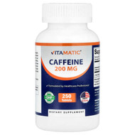 <img alt="Vitamatic, Caffeine, 200 mg, 250 Tablets" title="Vitamatic, Caffeine, 200 mg, 250 Tablets,810078474418"