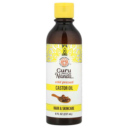 <img alt="GuruNanda, Cold Pressed Castor Oil, 8 fl oz (237 ml)" title="GuruNanda, Cold Pressed Castor Oil, 8 fl oz (237 ml),810051085099"