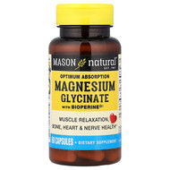 <img alt="Mason Natural, Optimum Absorption Magnesium Glycinate With BioPerine, 60 Capsules" title="Mason Natural, Optimum Absorption Magnesium Glycinate With BioPerine, 60 Capsules,311845187154"