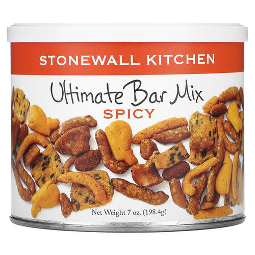 <img alt="Stonewall Kitchen, Ultimate Bar Mix, Spicy , 7 oz (198.4 g)" title="Stonewall Kitchen, Ultimate Bar Mix, Spicy , 7 oz (198.4 g),711381327432"