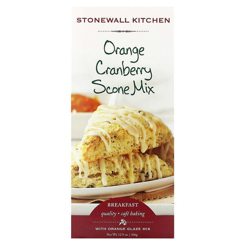 <img alt="Stonewall Kitchen, Orange Cranberry Scone Mix, 12.9 oz (366 g)" title="Stonewall Kitchen, Orange Cranberry Scone Mix, 12.9 oz (366 g),711381309667"